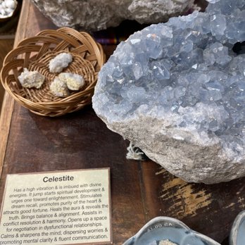Native Visions - Pretty crystals of celestite - Jewelry Near Me - Cerritos, California