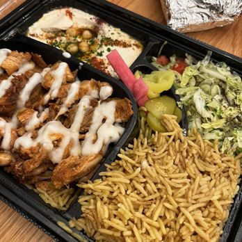 Lotus Falafel and Shawarma - Chicken Shawerma plate - Mediterranean Near Me - Burlingame, California Lotus Falafel and Shawarma - Chicken Shawerma plate - Mediterranean Near Me - Burlingame, California
