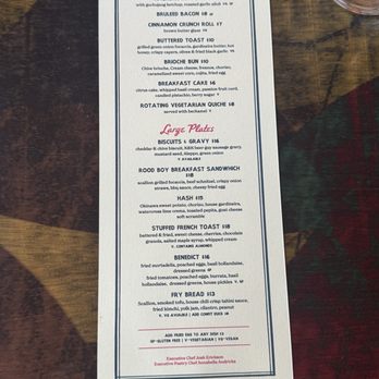 Rood - Menu - Desserts Near Me - Lakewood, Ohio