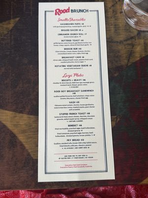 Menu photo 6 Rood Lakewood, OH