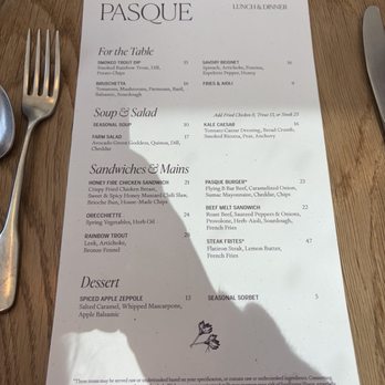 Pasque - April 2026 - Desserts Near Me - Denver, Colorado