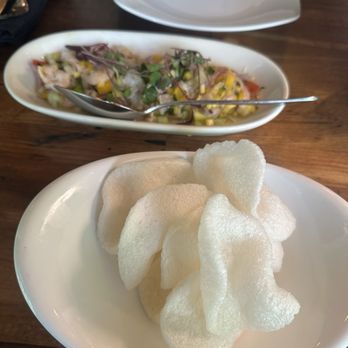 Élyse Restaurant - Shrimp Mango Ceviche - French Near Me - San Jose, California
