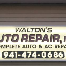 Walton's Auto Repair - Where we treat you like family. Over 50 Years in Englewood Fl.