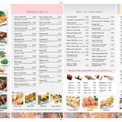 Rixie's Carry Out - Sushi Menu
