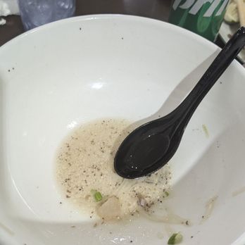 Pho 544 - Whats left of the bowl of Dac Biet - Vietnamese Near Me - Murphy, Texas
