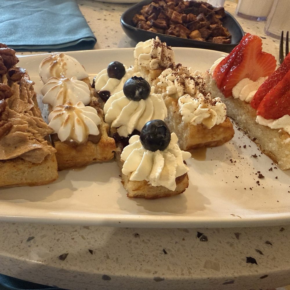 Waffle sampler Waffle sampler