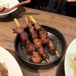 Lamb skewers Lamb skewers