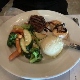 Shrimp and Filet Mignon was okay Shrimp and Filet Mignon was okay