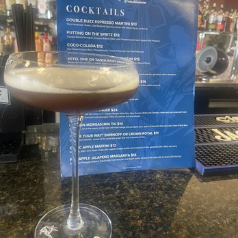 Deja Blue - Espresso martini - Music Venues Near Me - Seaside, California