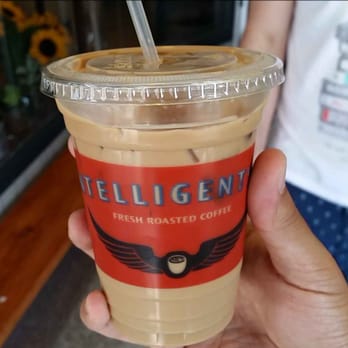 Intelligentsia Coffee - Iced Chai latte with a shit of expresso. Aka dirty Chai. :) - Coffee & Tea Near Me - Pasadena, California