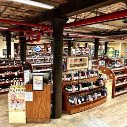 Astor Wines & Spirits - View from the front entrance into the store.