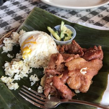 Tapsilog Bistro - Meal was so enticing I snuck a few bites before the photo - Filipino Near Me - Campbell, California