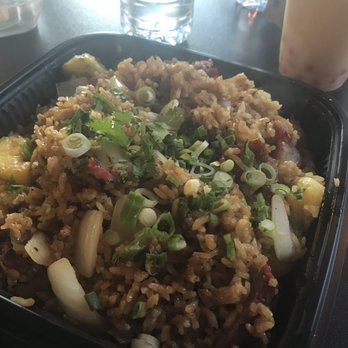 Kao's - Pineapple fried rice with pork - Cambodian Near Me - Elkhart, Indiana