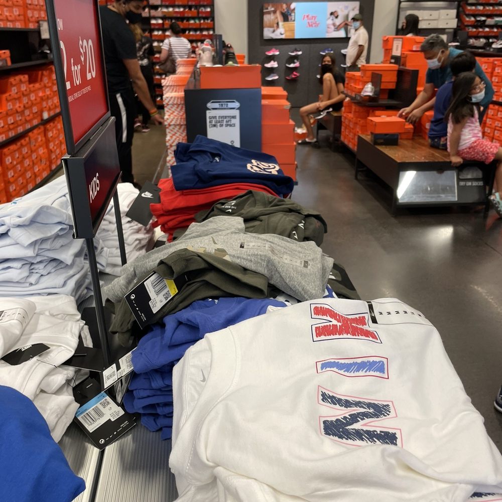 Nike Factory Store - Vacaville - Inside - Shoe Stores Near Me - Vacaville, California