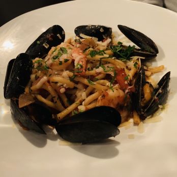 Elixir Restaurant - Seafood pasta - New American Near Me - White River Junction, Vermont