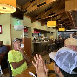 Lunch with the crew