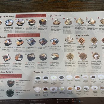 Meet Fresh - Menu - Desserts Near Me - Orlando, Florida