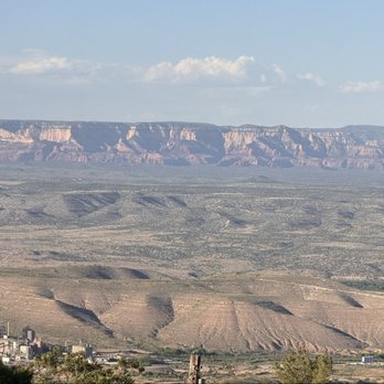 Haunted Hamburger - Views from our table - Burgers Near Me - Jerome, Arizona