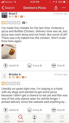 Domino's Pizza by null