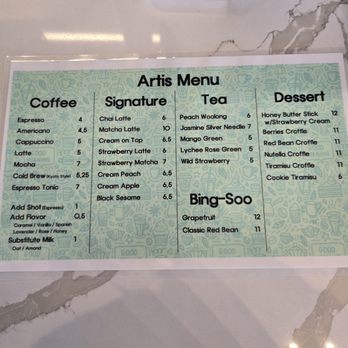 Auria Coffee - Menu - Desserts Near Me - Buena Park, California
