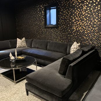 VP Interiors - Basement transformed into sultry lounge in Franklin lakes - Interior Design Near Me VP Interiors - Basement transformed into sultry lounge in Franklin lakes - Interior Design Near Me