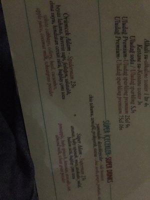 Menu photo 3 Aşşk Kahve Istanbul, 34 Menu photo 3 Aşşk Kahve Istanbul, 34