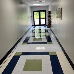 MasterCare - MasterCare services all types of commercial flooring. Here is a recent VCT wax.
