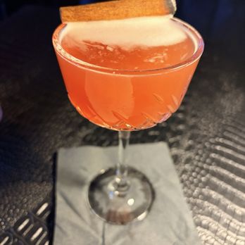 Backstory 85 - Fireside Reading. Zero hints of bourbon. It was like a smoky cinnamon fruit punch and lighting the cinnamon smells amazing. - Speakeasies Near Me - Whittier, California
