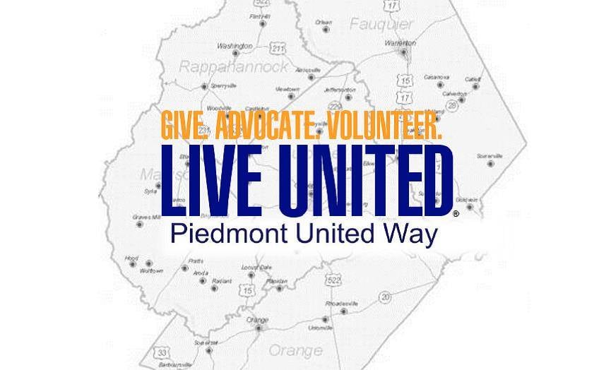 PIEDMONT UNITED WAY 118 E Piedmont St, Culpeper, Virginia Community