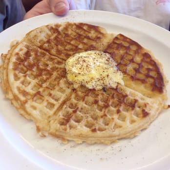 The Serving Spoon - Waffle with cinnamon. - Breakfast & Brunch Near Me - Inglewood, California