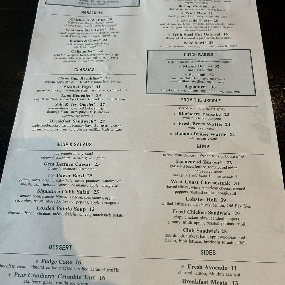 Salt & Ivy - Menu - New American Near Me - Las Vegas, Nevada Salt & Ivy - Menu - New American Near Me - Las Vegas, Nevada