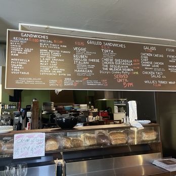 Lutticken's - Lunch menu - Sandwiches Near Me - Menlo Park, California