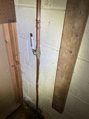Plumbing pipe works - Replace main shut off valve Plumbing pipe works - Replace main shut off valve