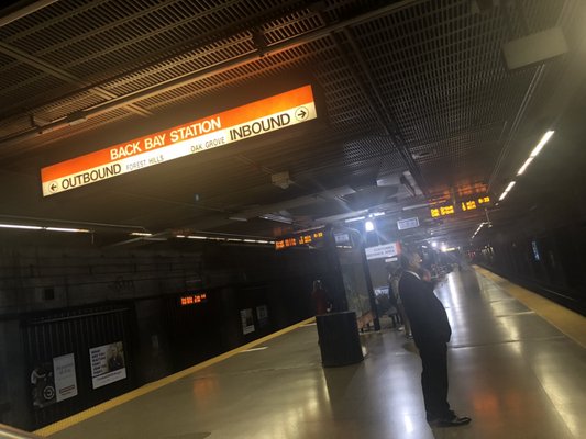 Back Bay Station (Amtrak & Orange Line) by null
