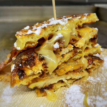 The Outlaw Kitchen - a stack of french toast - Food Trucks Near Me - Winchester, New Hampshire The Outlaw Kitchen - a stack of french toast - Food Trucks Near Me - Winchester, New Hampshire