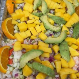 Shrimp ceviche Shrimp ceviche