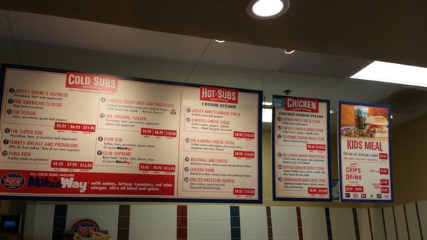 Menu photo 1 Jersey Mike's Subs Victorville, CA Menu photo 1 Jersey Mike's Subs Victorville, CA