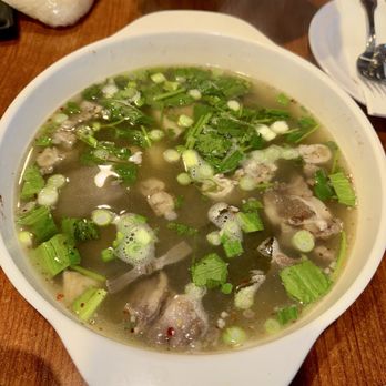 Lao Kitchen - Tom keung nai (bitter intestine soup) - Laotian Near Me - Las Vegas, Nevada