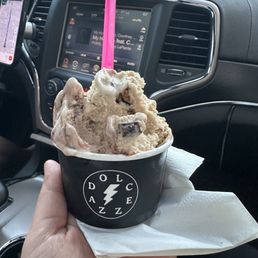 (Small) hazelnut crackle and coffee & cookies