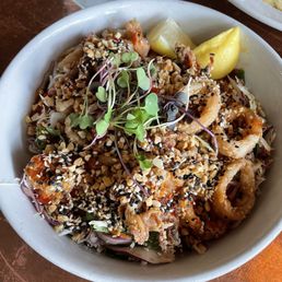 Crispy Calamari Salad Crispy Calamari Salad