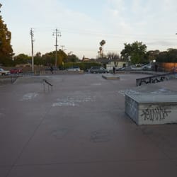 Mayfair Skatepark - There is a lot to ride and grind.