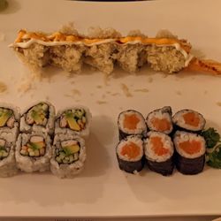 My friend's sushi rolls