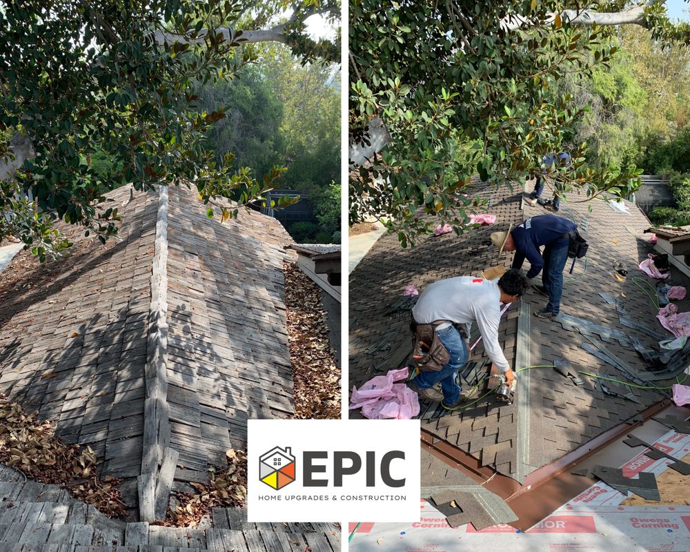 Slide of Epic Roof Replacement