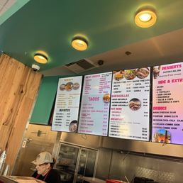 Menu and special Menu and special