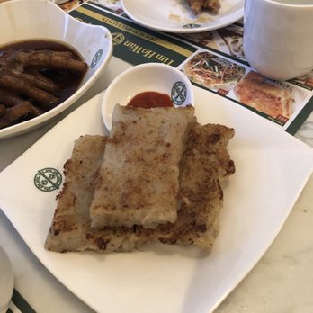 Tim Ho Wan - Turnip cake - Dim Sum Near Me - Irvine, California