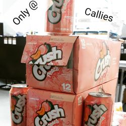 Callies Finger Foods - Crush Peach Soda Pop, Only @ Calliesfingerfoods.