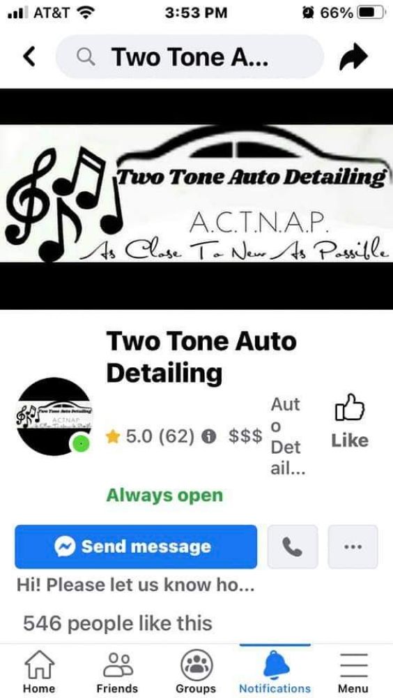 TWO TONE MOBILE AUTO DETAILING Fort Smith, Arkansas Auto Detailing