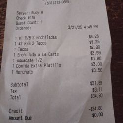 Taqueria Queretaro - It let me add the photo at the end YAY!