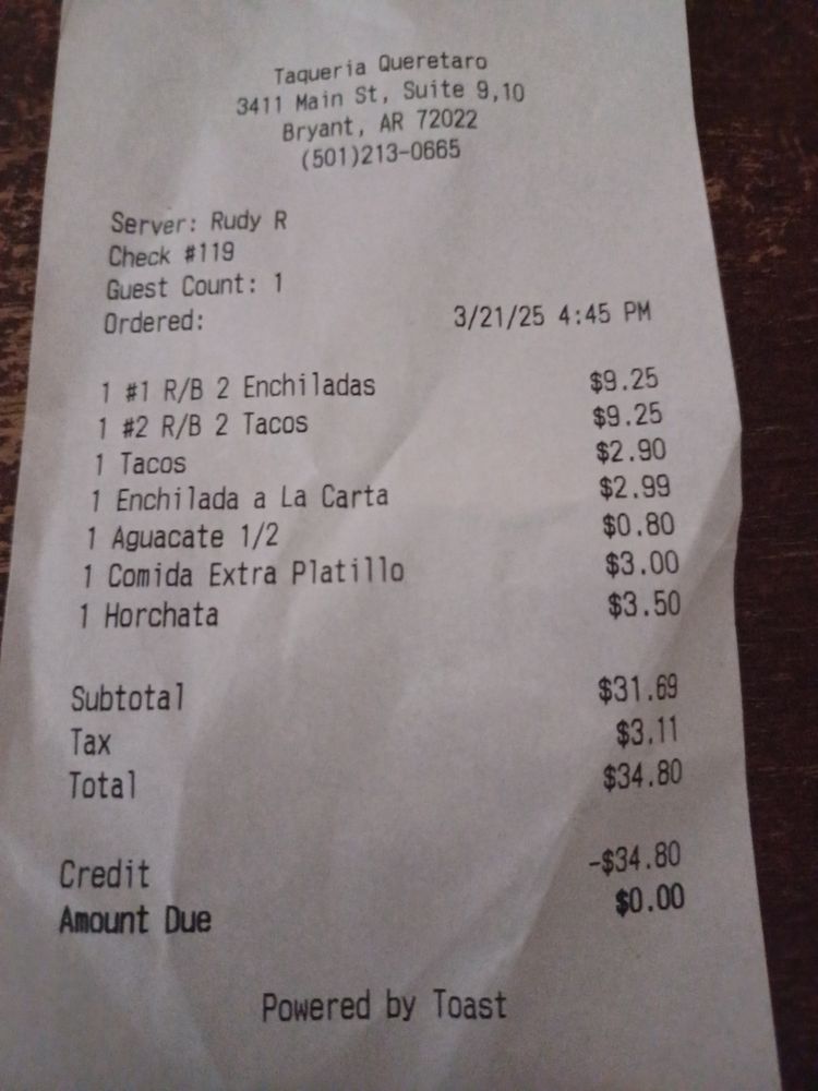 Taqueria Queretaro
