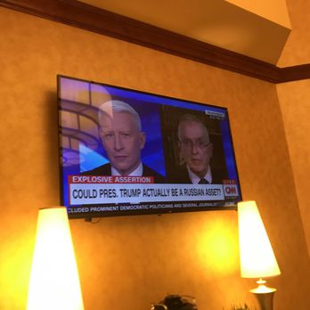 Madison Marriott West - This is a picture of the TV by the elevator. I only snapped a pix to capture CNN asking, "Could pres. Trump Actually be a Russian Agent?" - Hotels Near Me - Middleton, Wisconsin Madison Marriott West - This is a picture of the TV by the elevator. I only snapped a pix to capture CNN asking, "Could pres. Trump Actually be a Russian Agent?" - Hotels Near Me - Middleton, Wisconsin